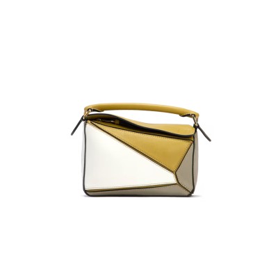 LOEWE MINI PUZZLE EDGE BAG IN CLASSIC CALFSKIN A510S21X55-4025 (18*12.5*8cm)